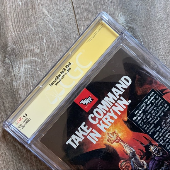 Marvel Comic The Incredible Hulk #340,CGC 9.0,signed Todd McFarlane & Bob Wiacek - Picture 3 of 6